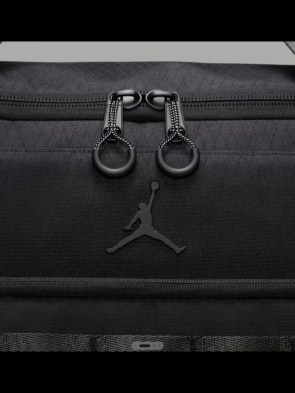 Jordan Men’s Black Duffel Bag - Tactical Travel Carry